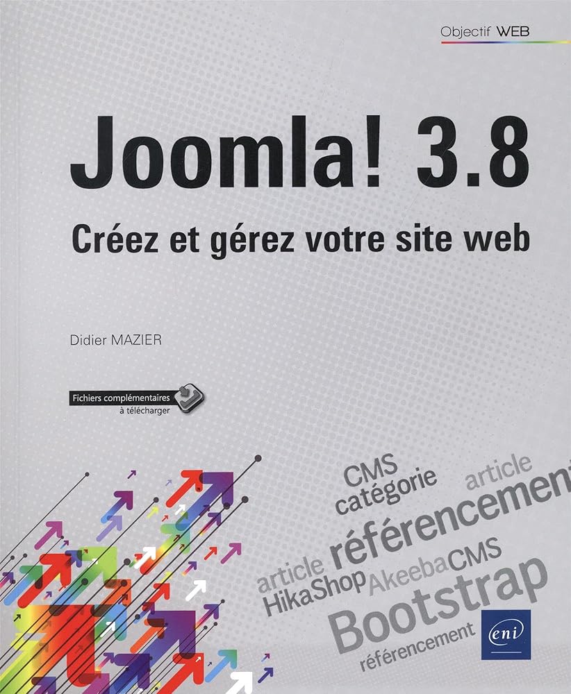 Joomla! 3.8 - Créez et gérez votre site web cover image