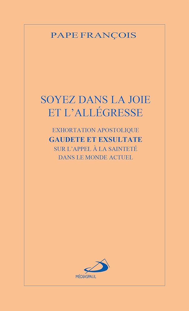 SOYEZ DANS LA JOIE ET L'ALLÉGRESSE: EXHORTATION APOSTOLIQUE GAUDETE ET EXSULTATA SUR L'APPEL A LA SAINTETÉ DANS LE MONDE ACTUEL cover image