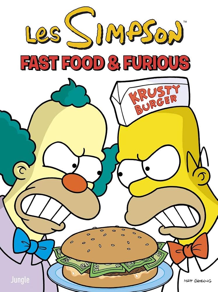 Les Simpson - tome 39 Fast food & furious (39) cover image