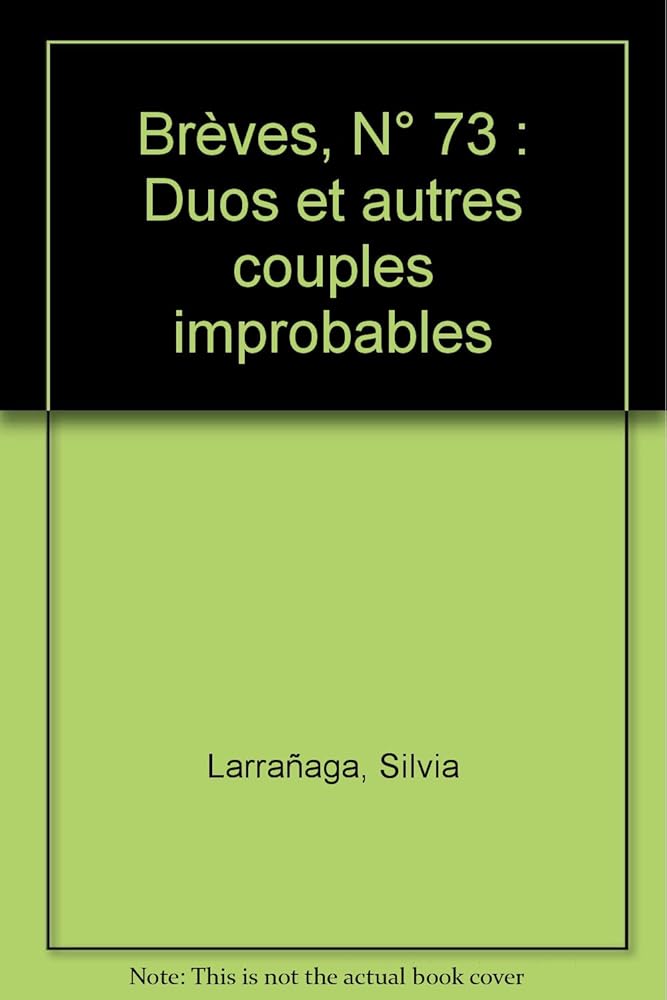 BREVES N°73 Duos cover image