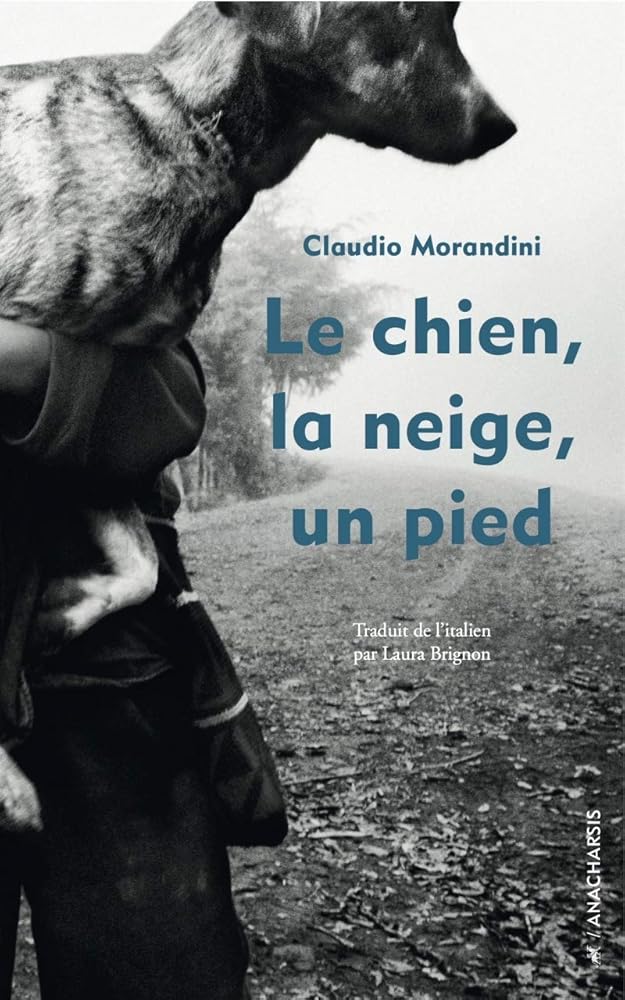 LE CHIEN, LA NEIGE, UN PIED cover image