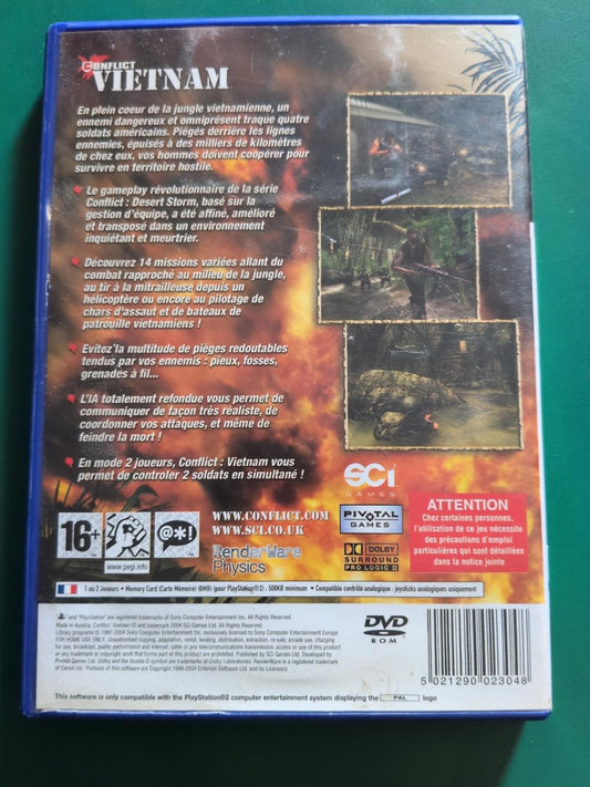 Conflict Vietnam - PS2 PAL - dos