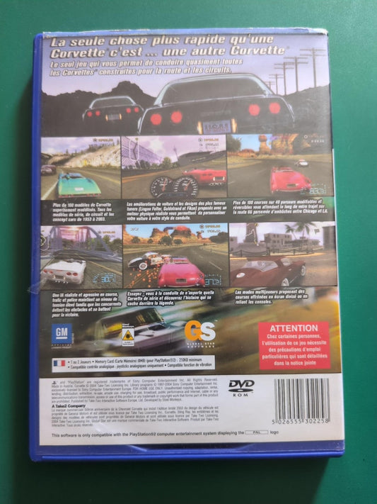 Corvette - PlayStation 2 PAL - dos
