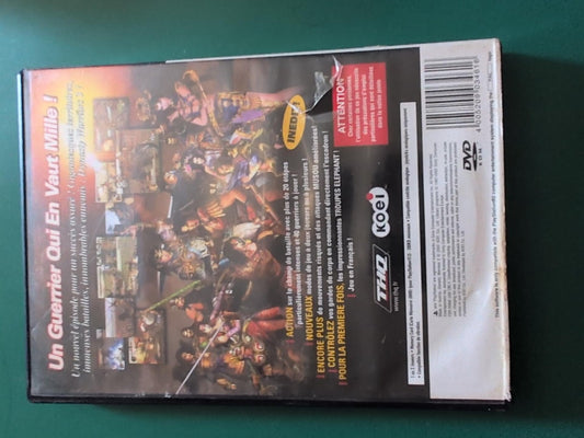Dynasty Warriors 3 PlayStation 2 PAL - dos