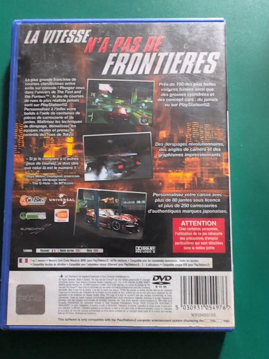 The Fast and the Furious - PlayStation 2 PAL - dos