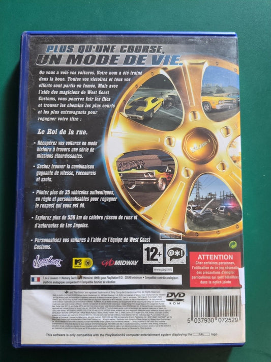 L.A. Rush PS2 face arrière