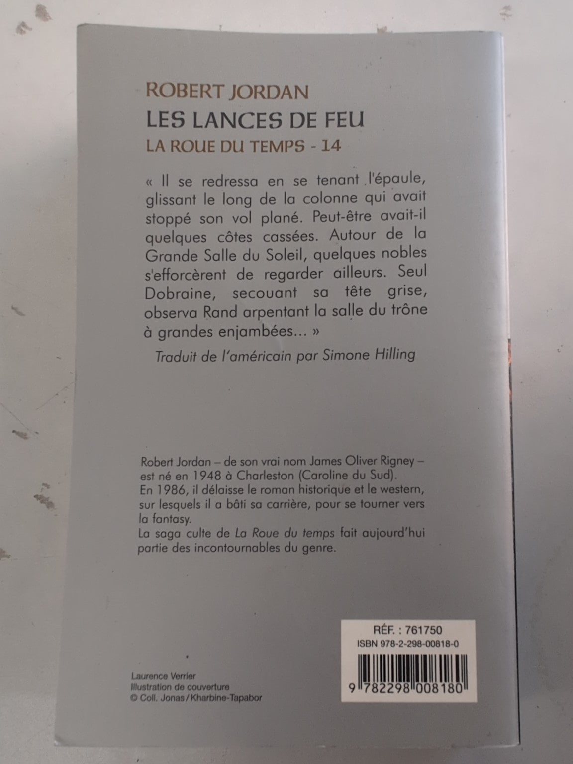 Les Lances de Feu – La Roue du Temps Tome 14 – Robert Jordan