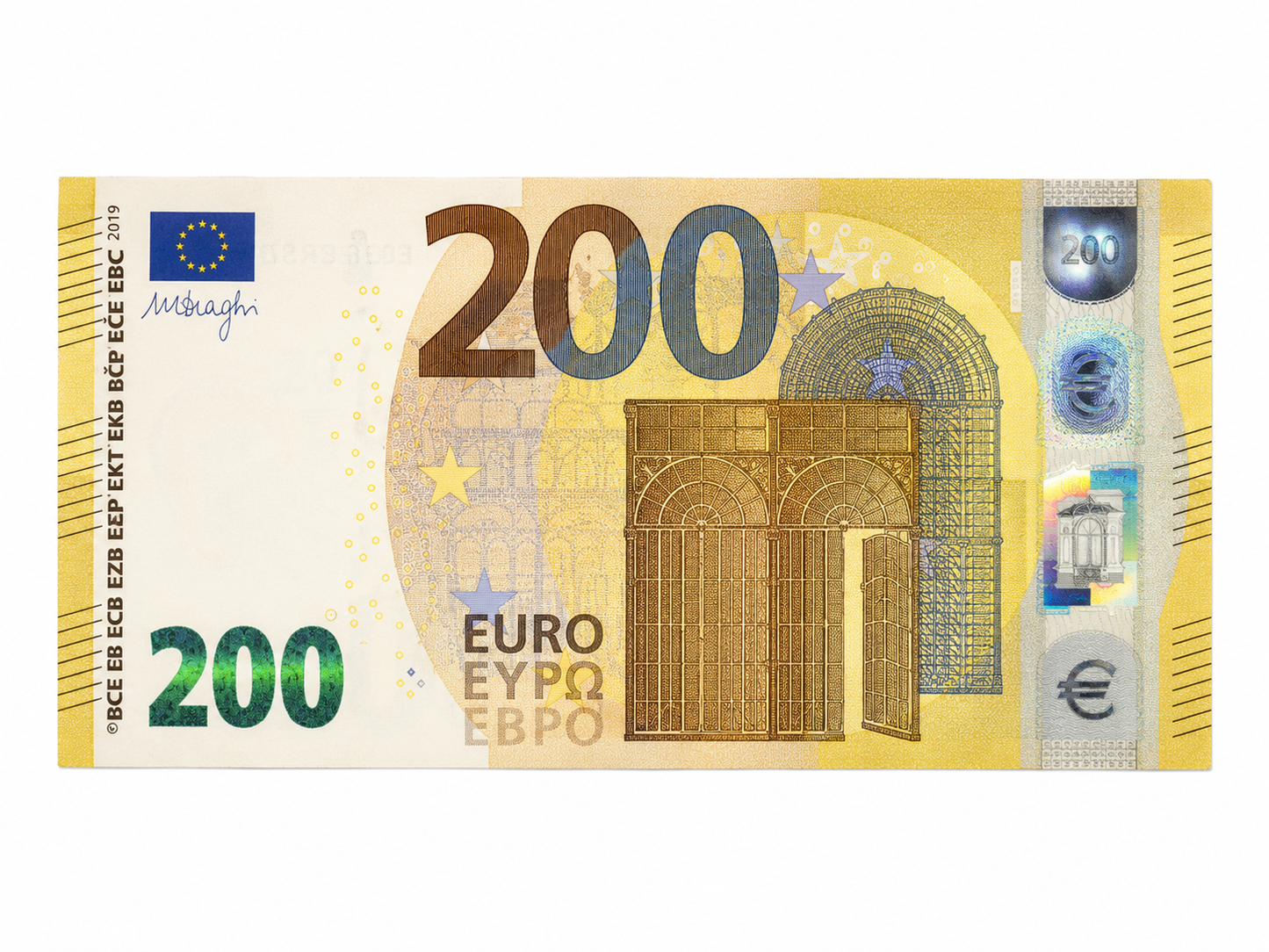 Billet 200 euros - Pourboire / don Stanoccasion