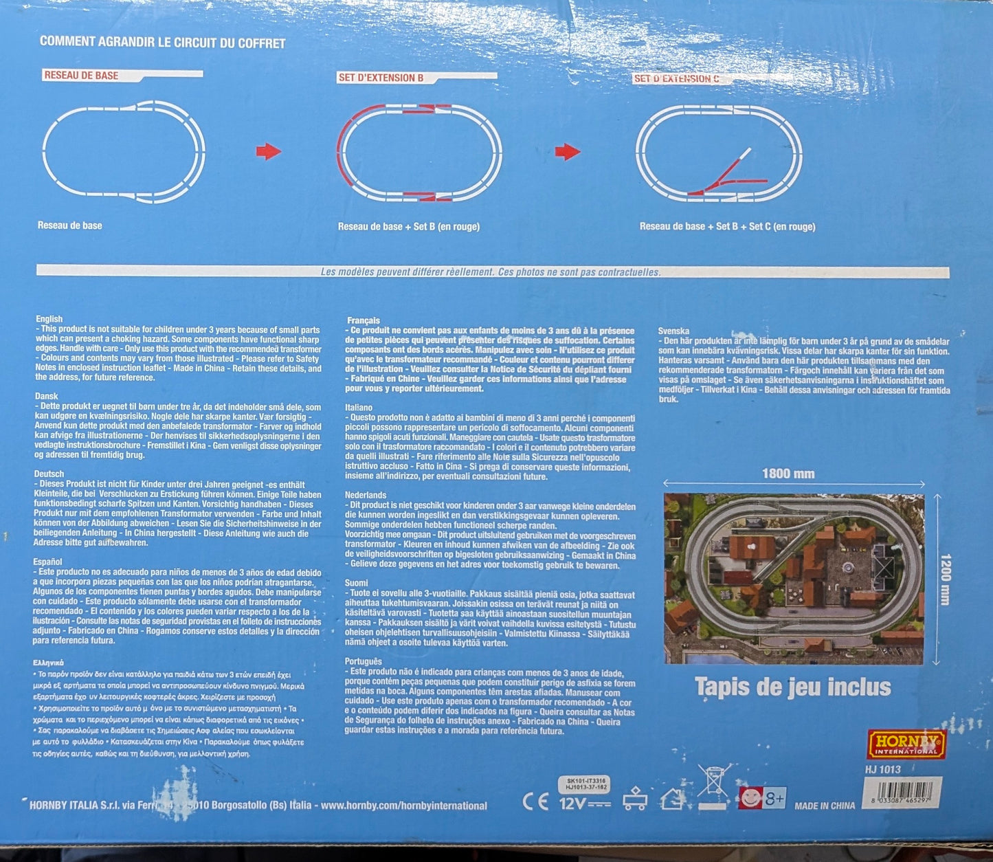 jouef VI50 ,Tgv Record Du Monde 574.8 , HO 1/87 , Hornby HJ1013 , 8033087465297