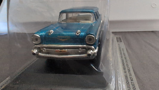 Chevrolet Nomad (1957) – Miniature 1/43 Bleue – Voiture de Collection Vintage