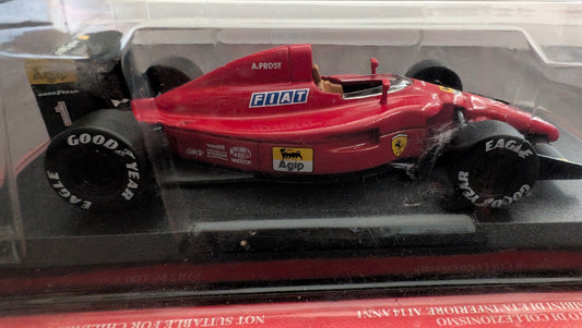 Ferrari F1 641/2 – Alain Prost (1990) – Miniature 1/43 sous blister