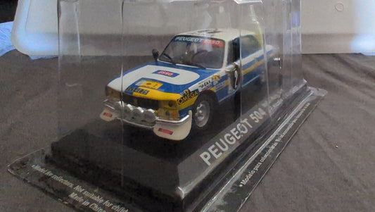 Peugeot 504 – Safari Rally 1976 – J.P Nicolas / J.C Lefebvre – Miniature 1/43