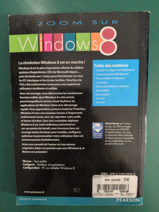 Zoom sur Windows 8 – Michel Martin