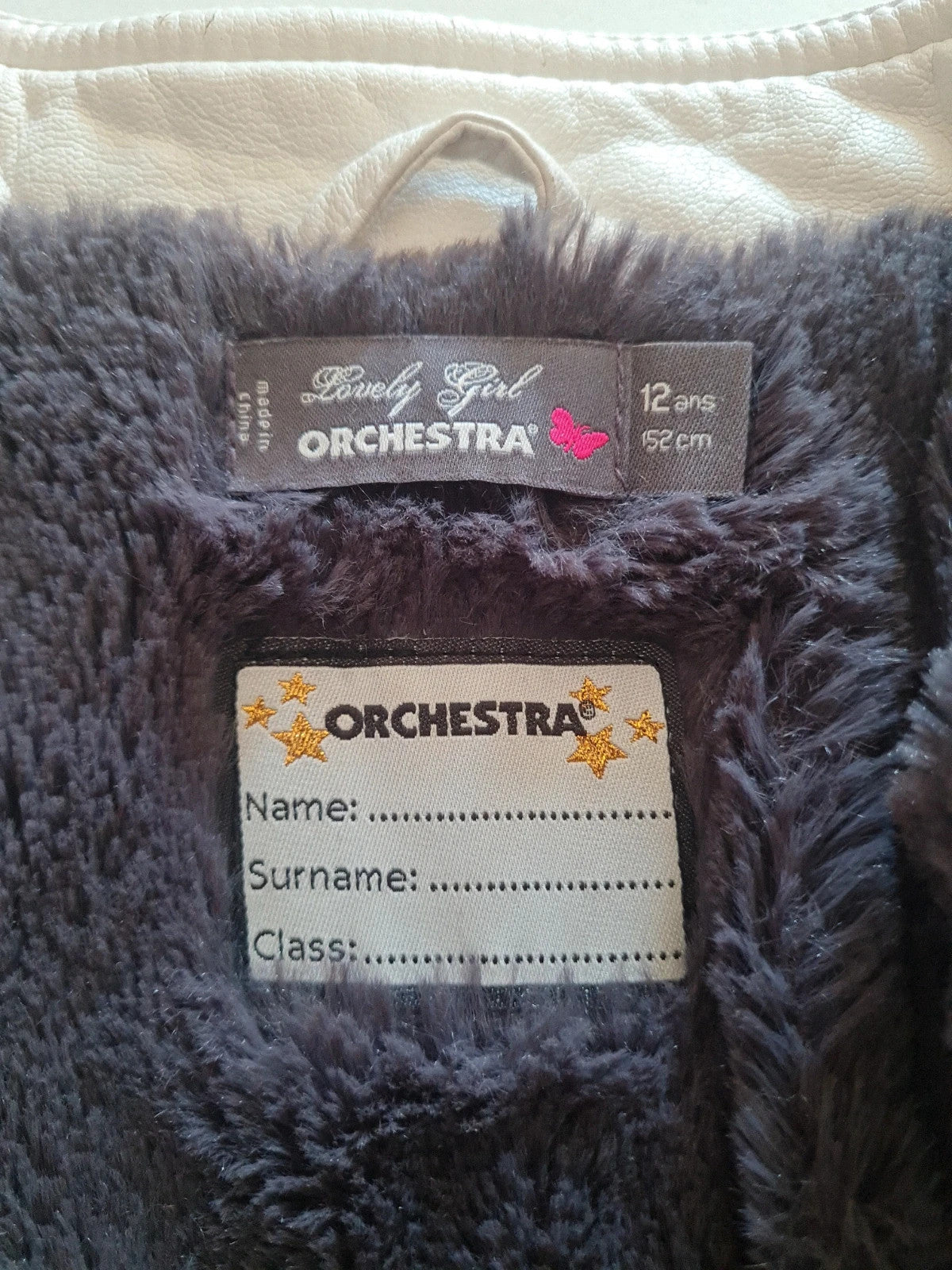 Veste Manteau orchestra Fille 12 ans 152cm