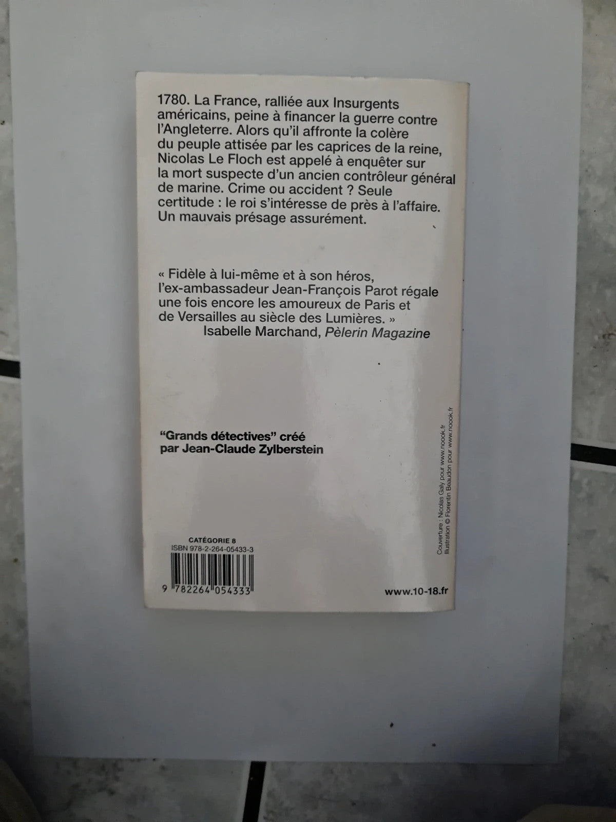 'honneur De Sartine -  Jean-François Parot - 10/18