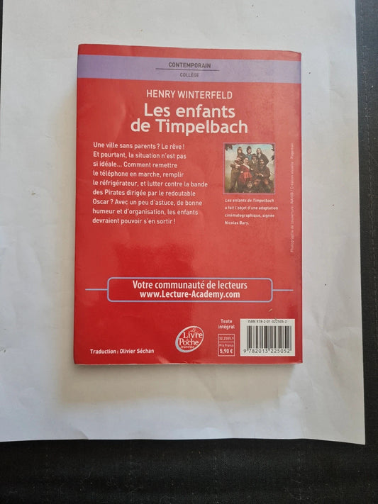 Les Enfants De Timpelbach - henry winterfeld