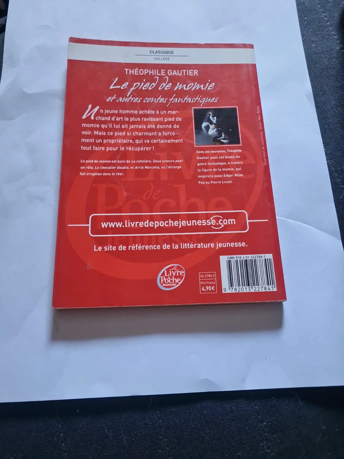 Le Pied De Momie Et Autres Récits Fantastiques - Théophile Gautier