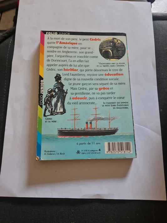 Le petit lord fauntleroy frances H Burnette