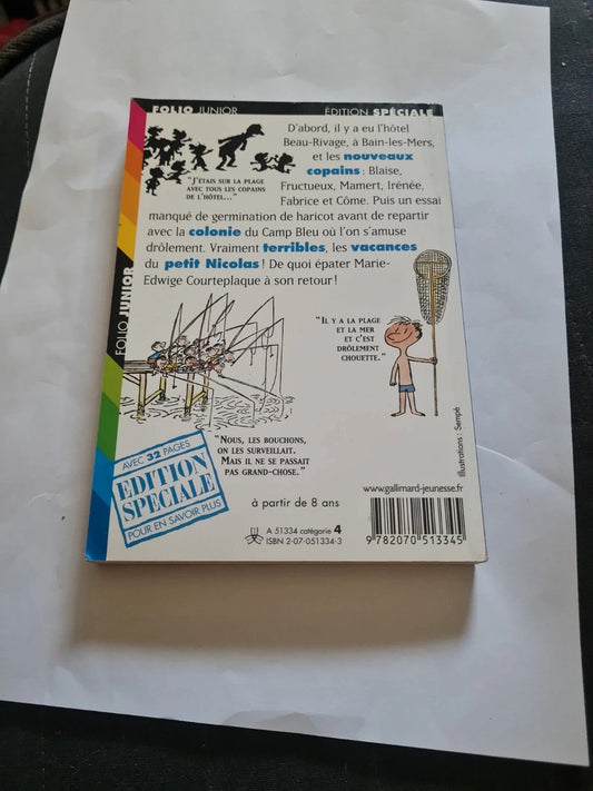 Les Vacances Du Petit Nicolas - Sempé /Goscinny