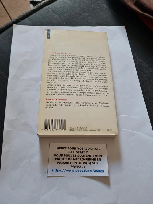 Le Malheur Des Autres - bernard kouchner