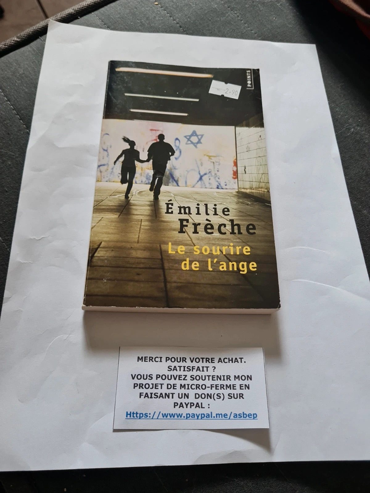 Le sourire de l'ange, Emile Freche 9782757846353