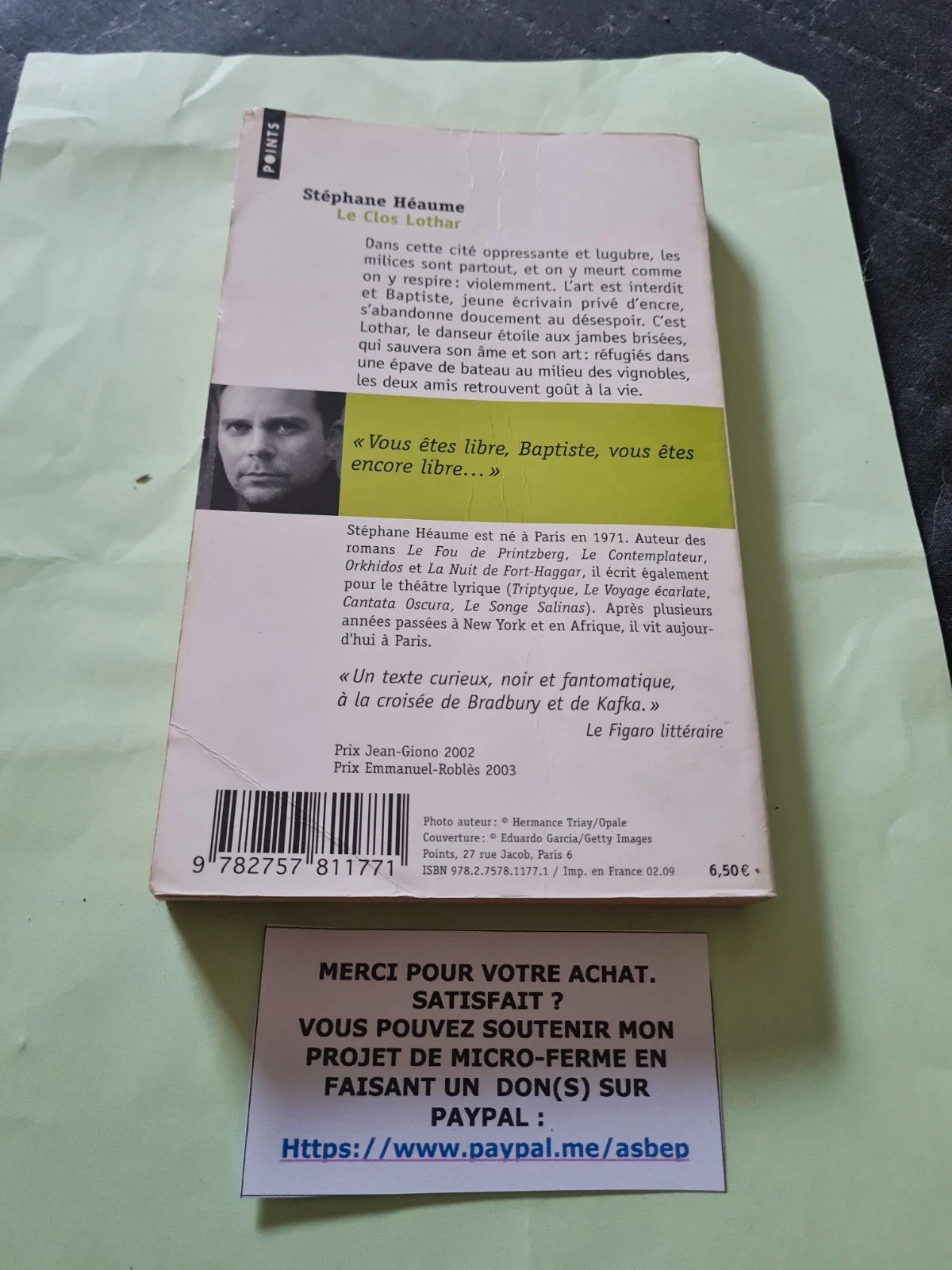 Le Clos Lothar - Stéphane Héaume