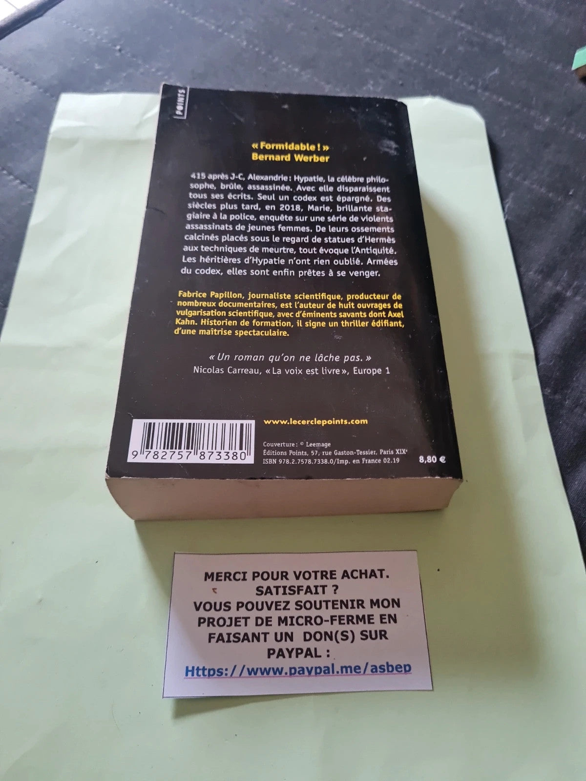 Le Dernier Hyver - Fabrice Papillon