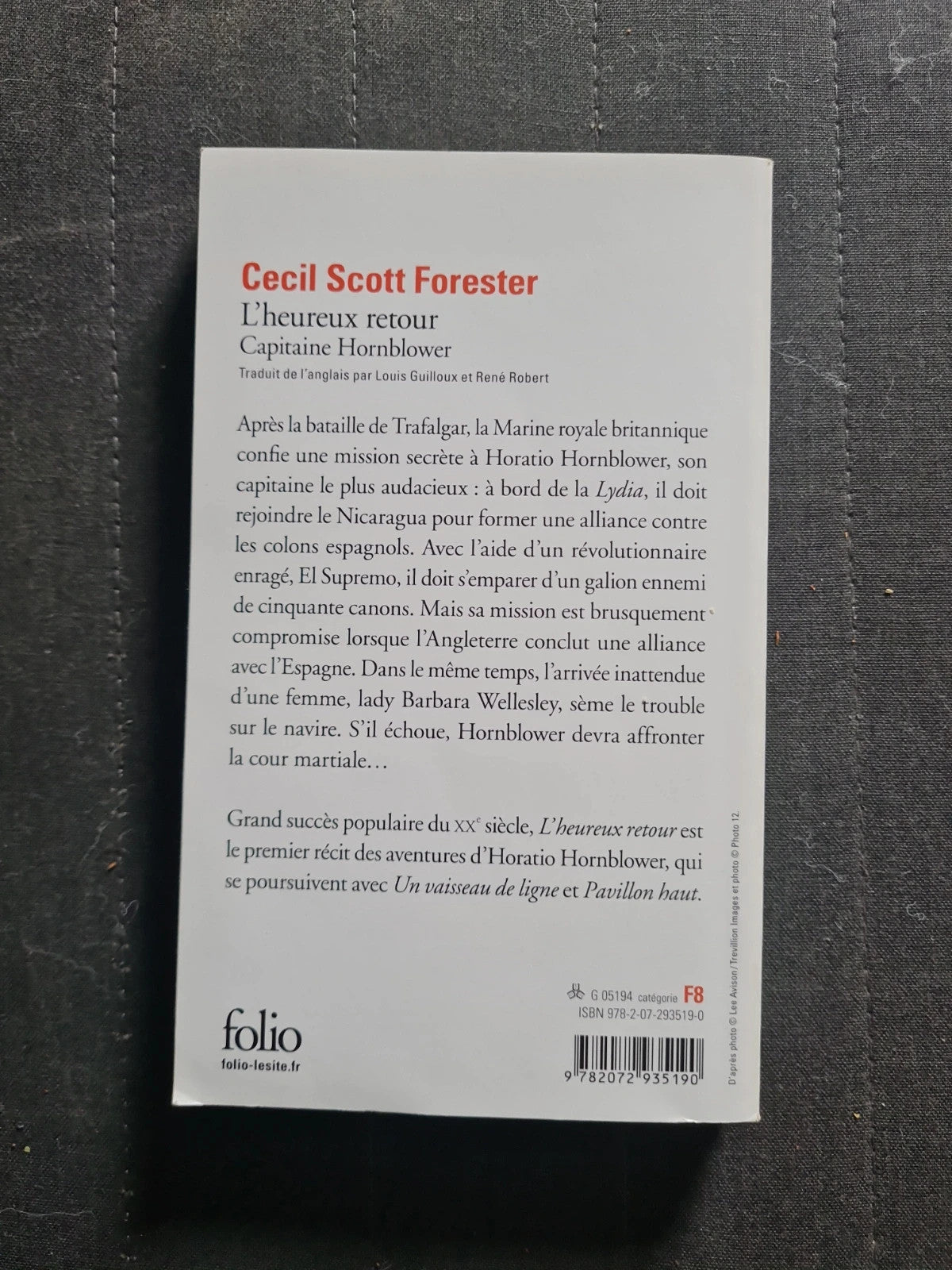 Capitaine Hornblower Tome 1 - L'heureux Retour - Cecil-Scott Forester