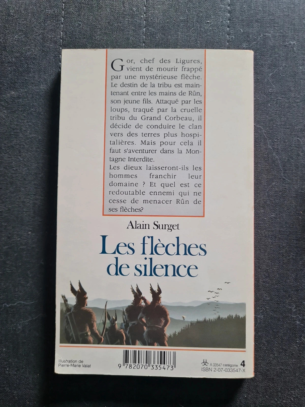 Les Flèches de silence - Alain Surget - Folio Junior 547