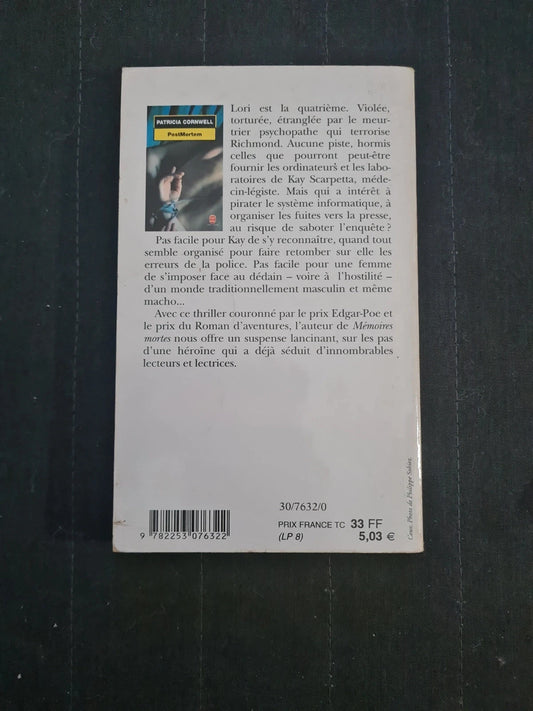 Postmortem, Patricia Cornwell, Gilles Berton