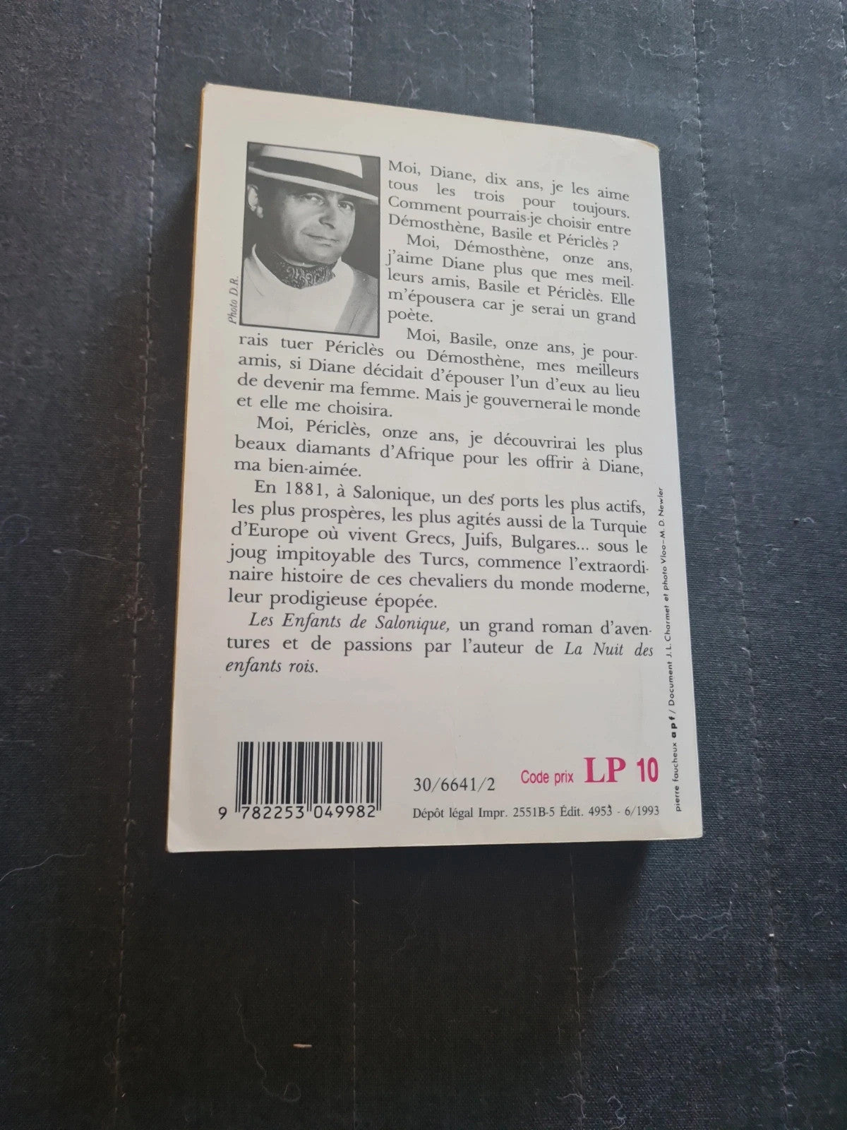 Les enfants de Salonique, Bernard Lenteric