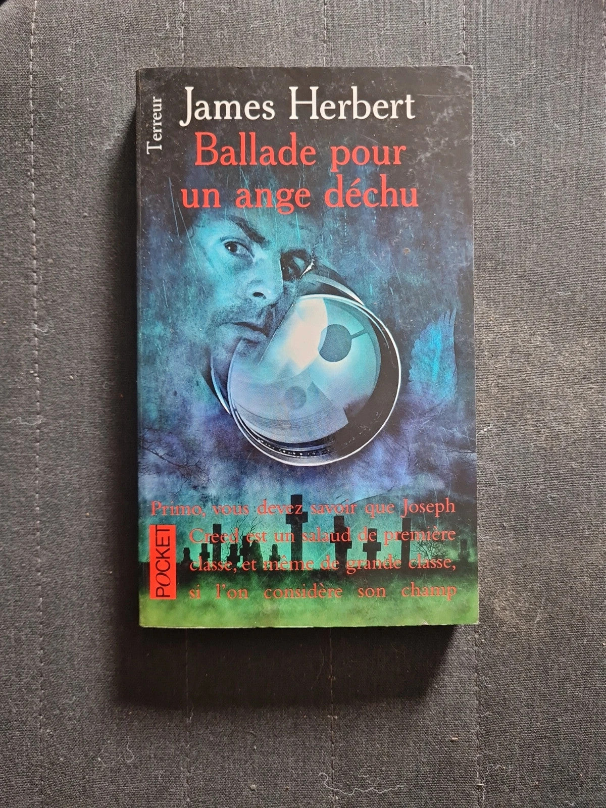Ballade pour un ange déchu,  James Herbert , pocket terreur 9227