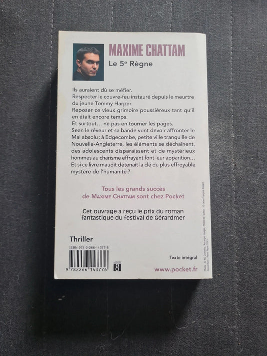 Le 5e Règne - Maxime Chattam