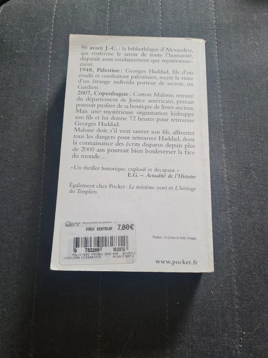 L'énigme Alexandrie, Steve Berry, Françoise SMITH