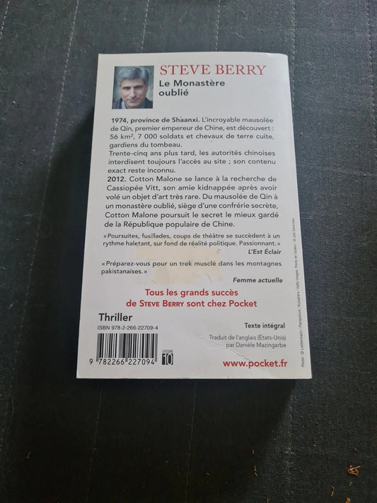 Le Monastère Oublié - steve berry