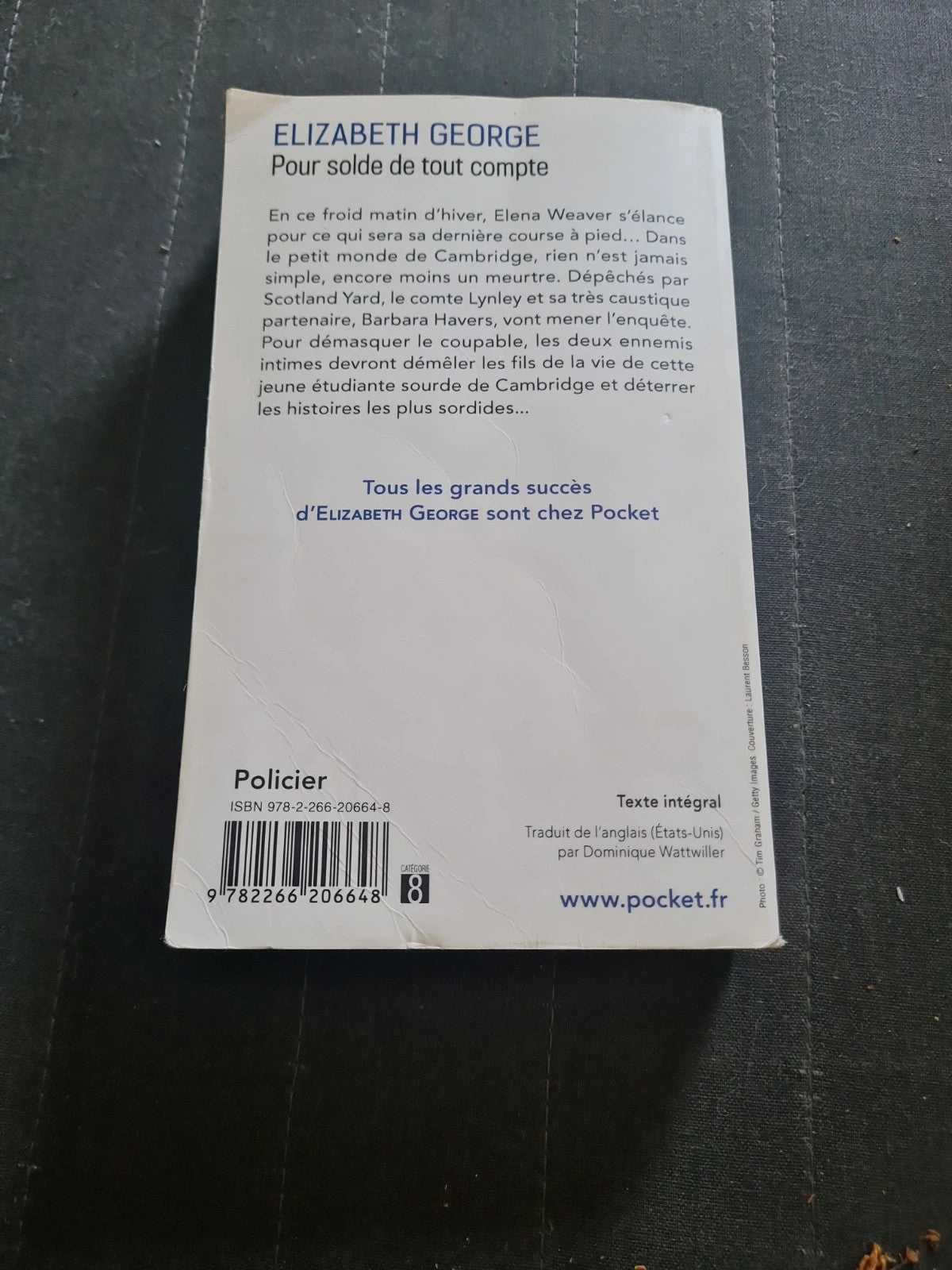 Pour solde de tout compte ,
Elizabeth George