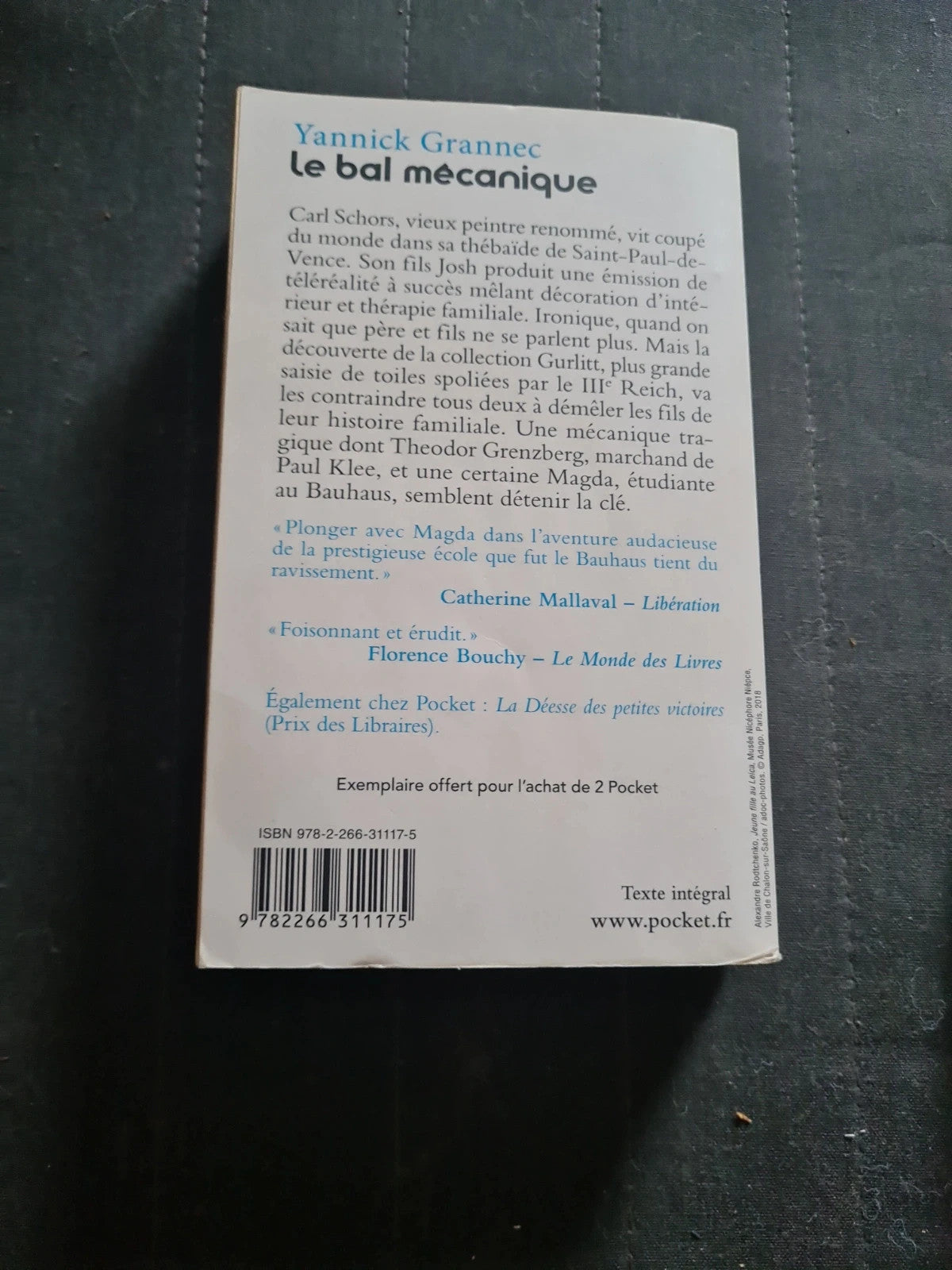 Le bal mécanique Yannick Grannec pocket N°16873