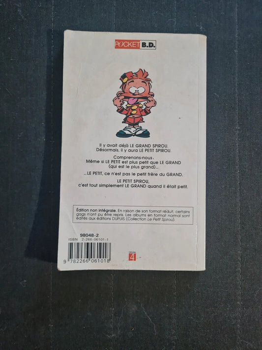 Le petit Spirou Tome II : Tu veux mon doigt ?
De Tome, Janry
Pocket
