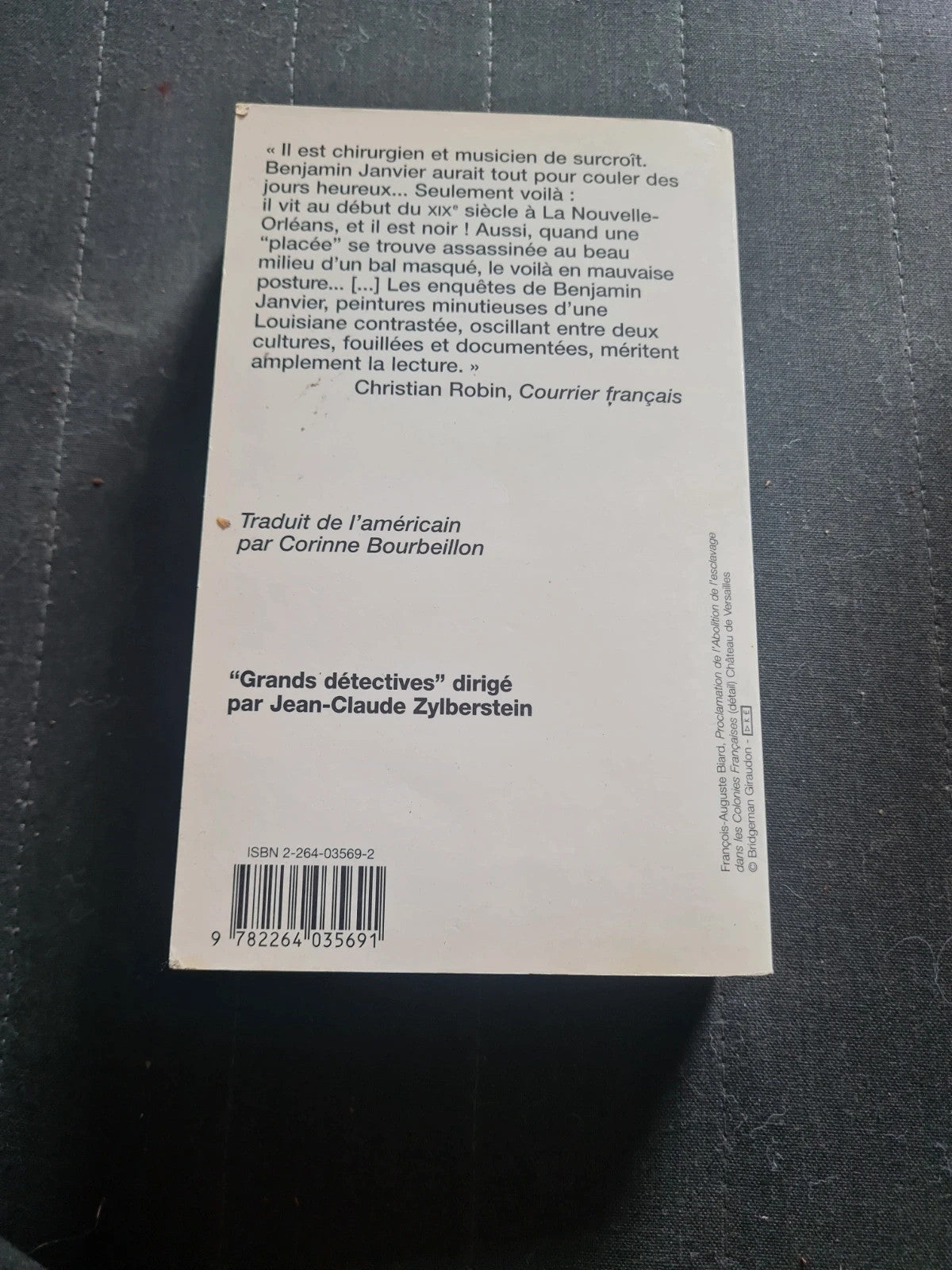 l'innocence de janvier barbara hambly 10-18