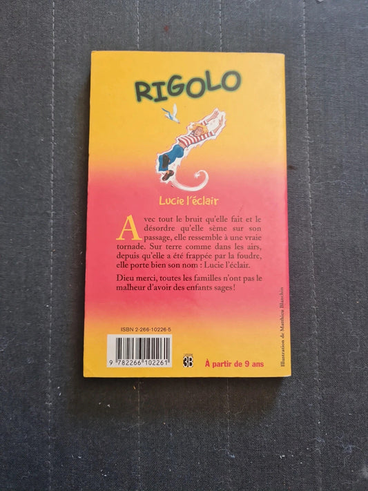 Rigolo Tome 3 Lucie L'éclair - Strong Jeremy - Pocket junior J013