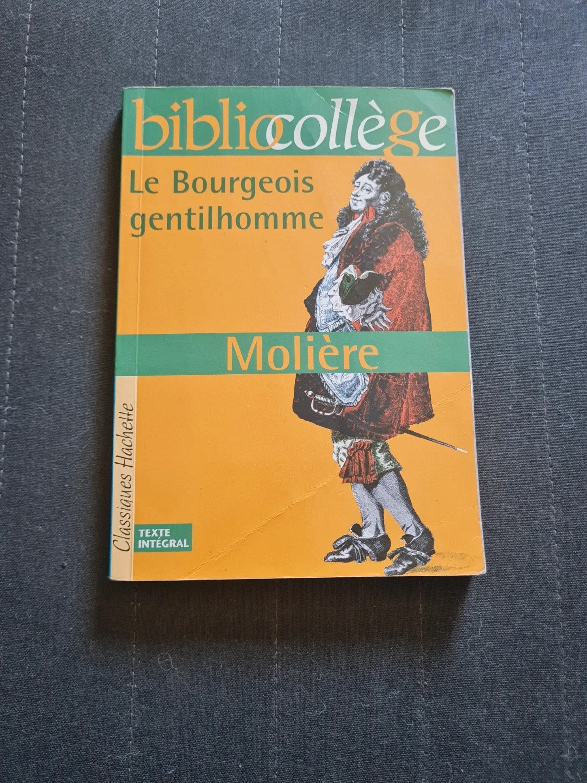 Le Bourgeois Gentilhomme - Molière - hachette - Bibliocollège 33