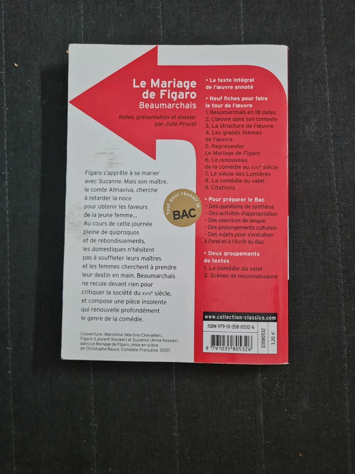 Le Mariage De Figaro - Beaumarchais - Classicolycée 65