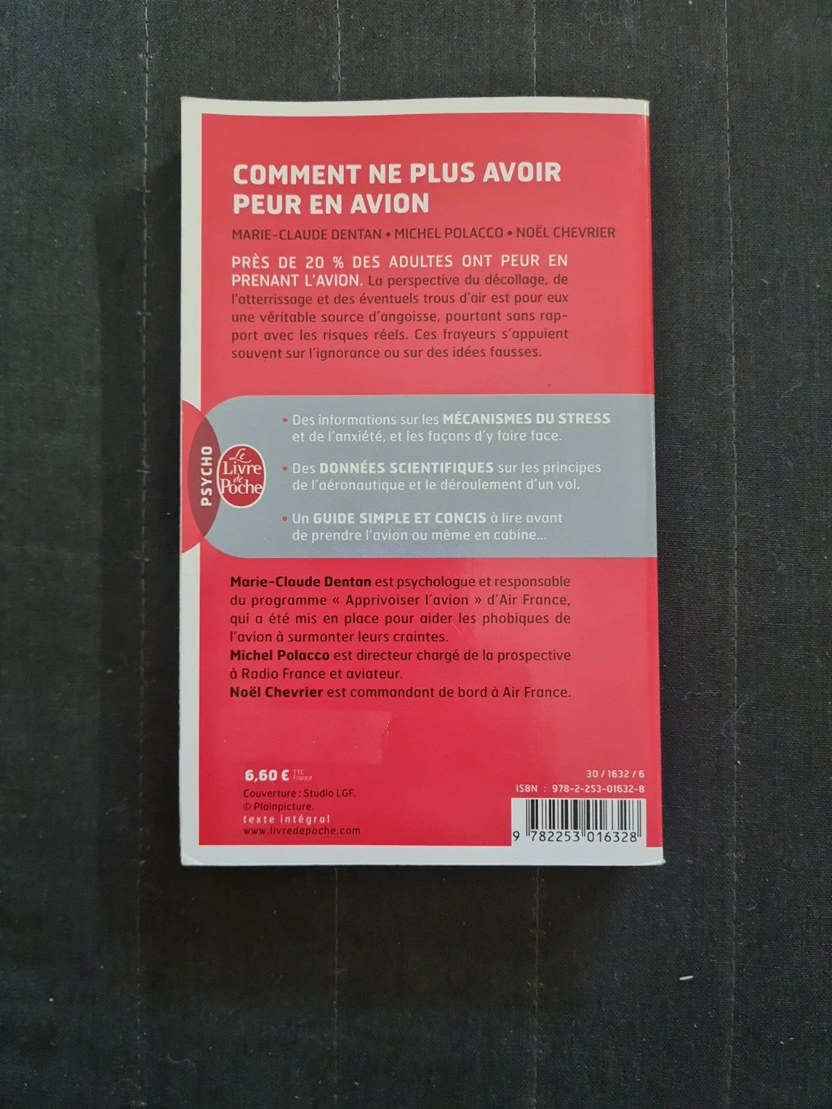 Comment ne plus avoir peur en avion, Marie-Claude Dentan, Michel Polacco, Noël Chevrier