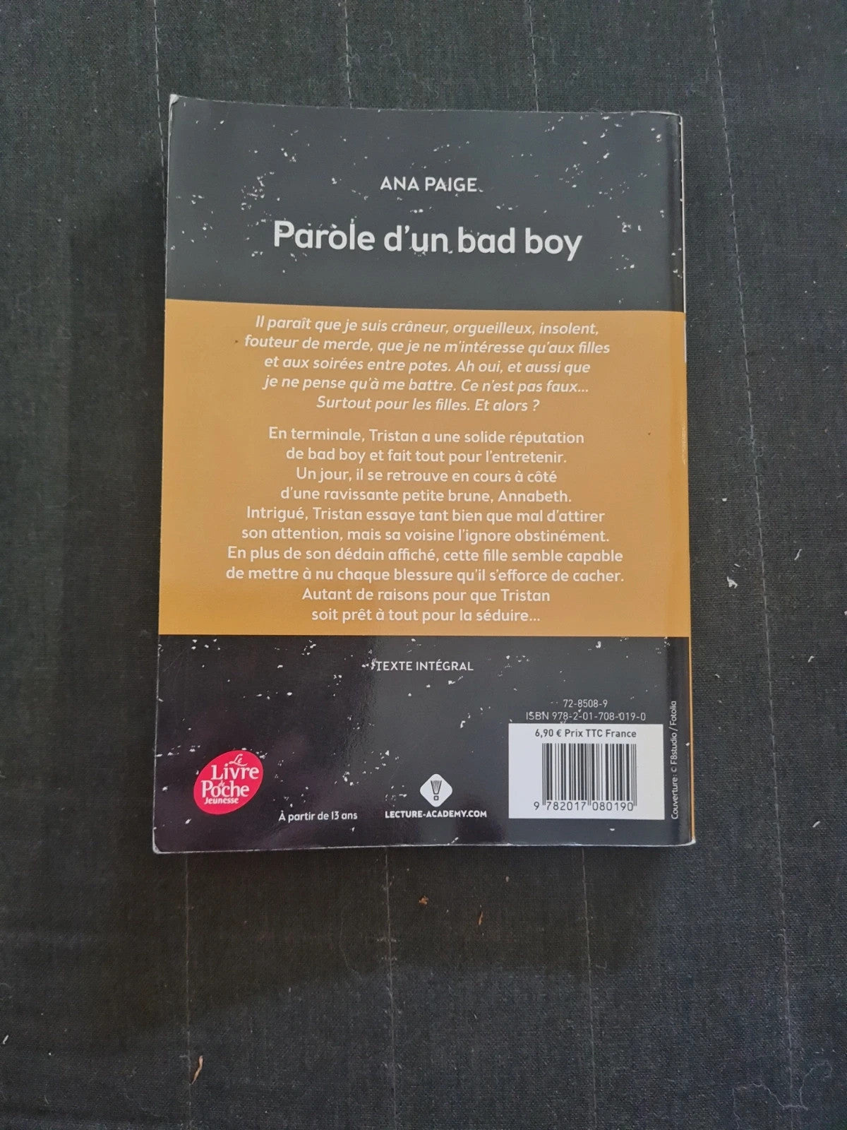 Parole d'un Bad Boy, Ana Paige