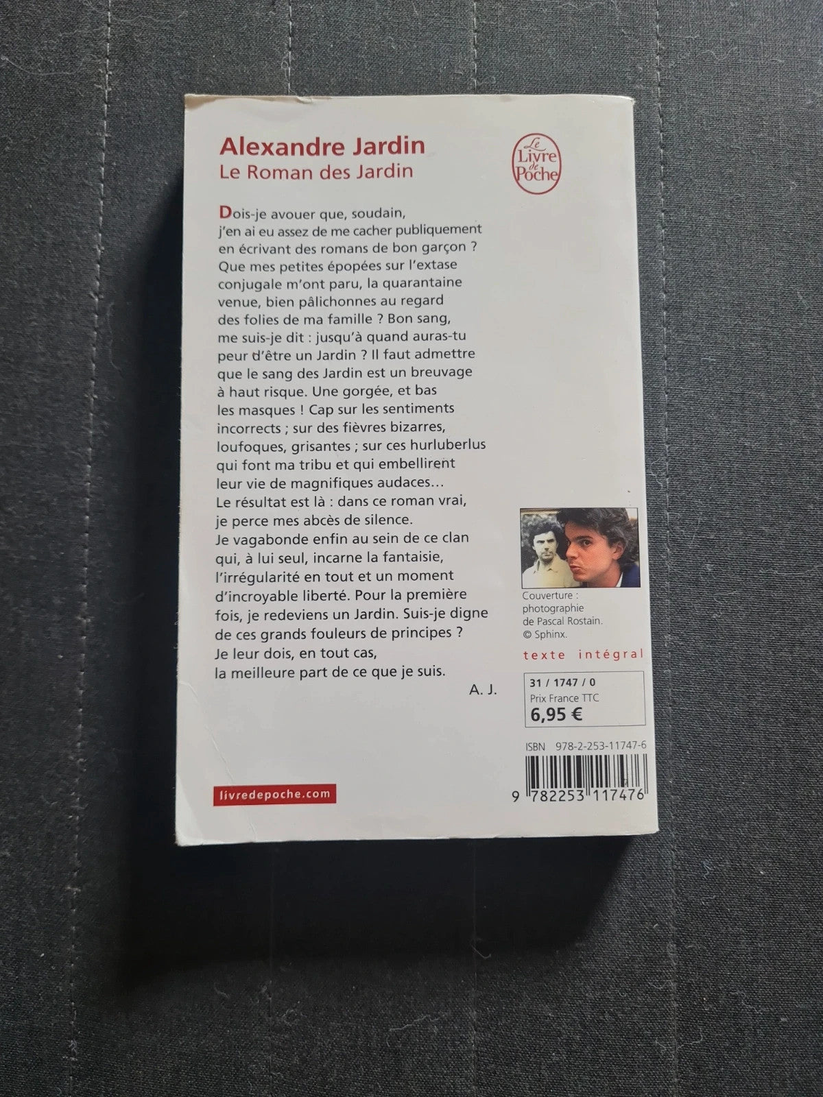 Le roman des Jardin, Alexandre Jardin