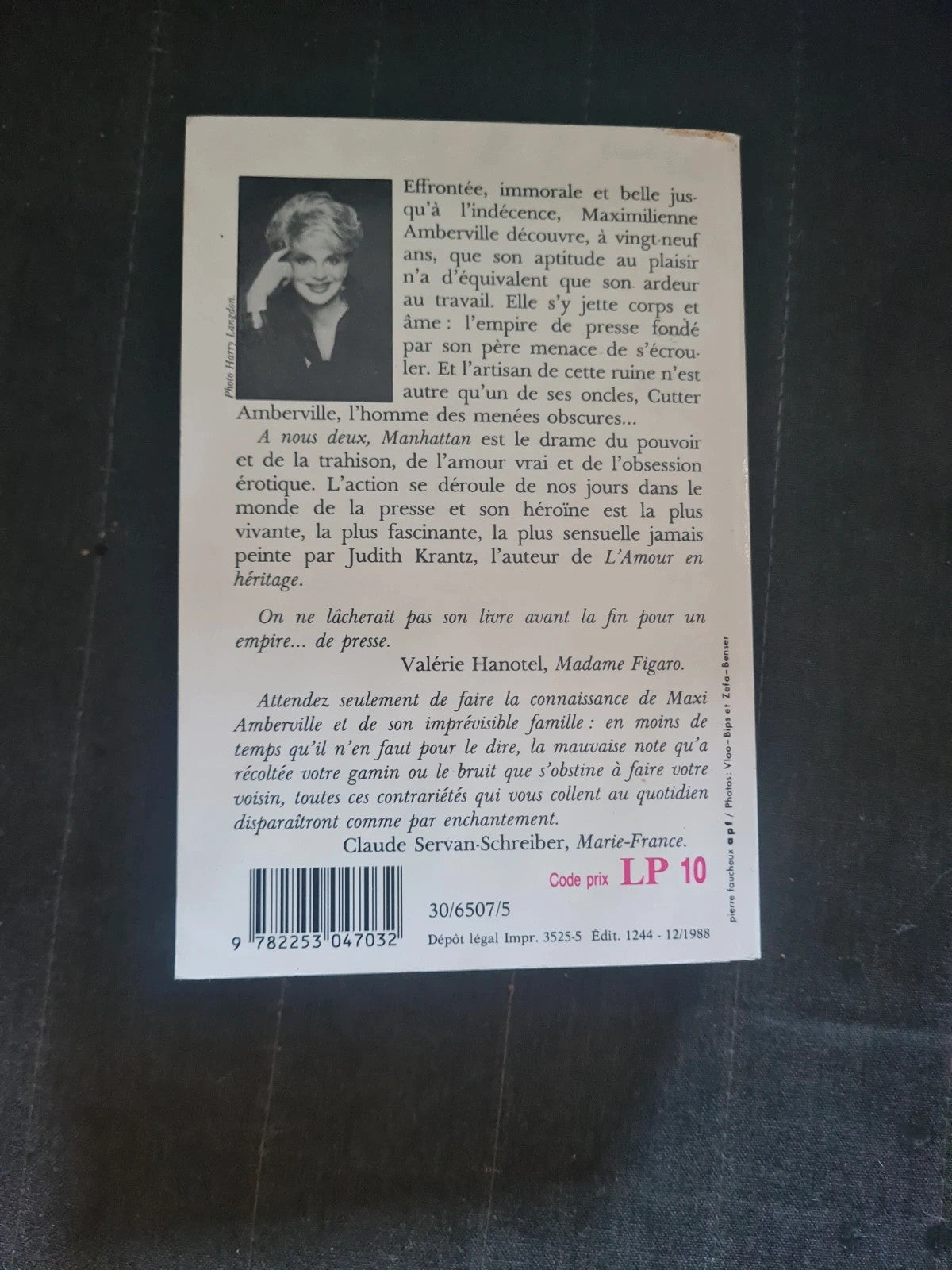 A nous deux Manhatthan , Judith Krantz