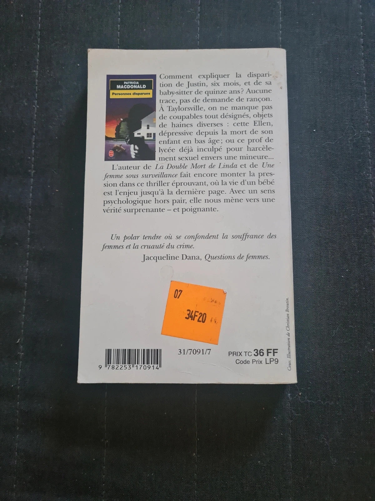 Personnes disparues, Patricia MacDonald