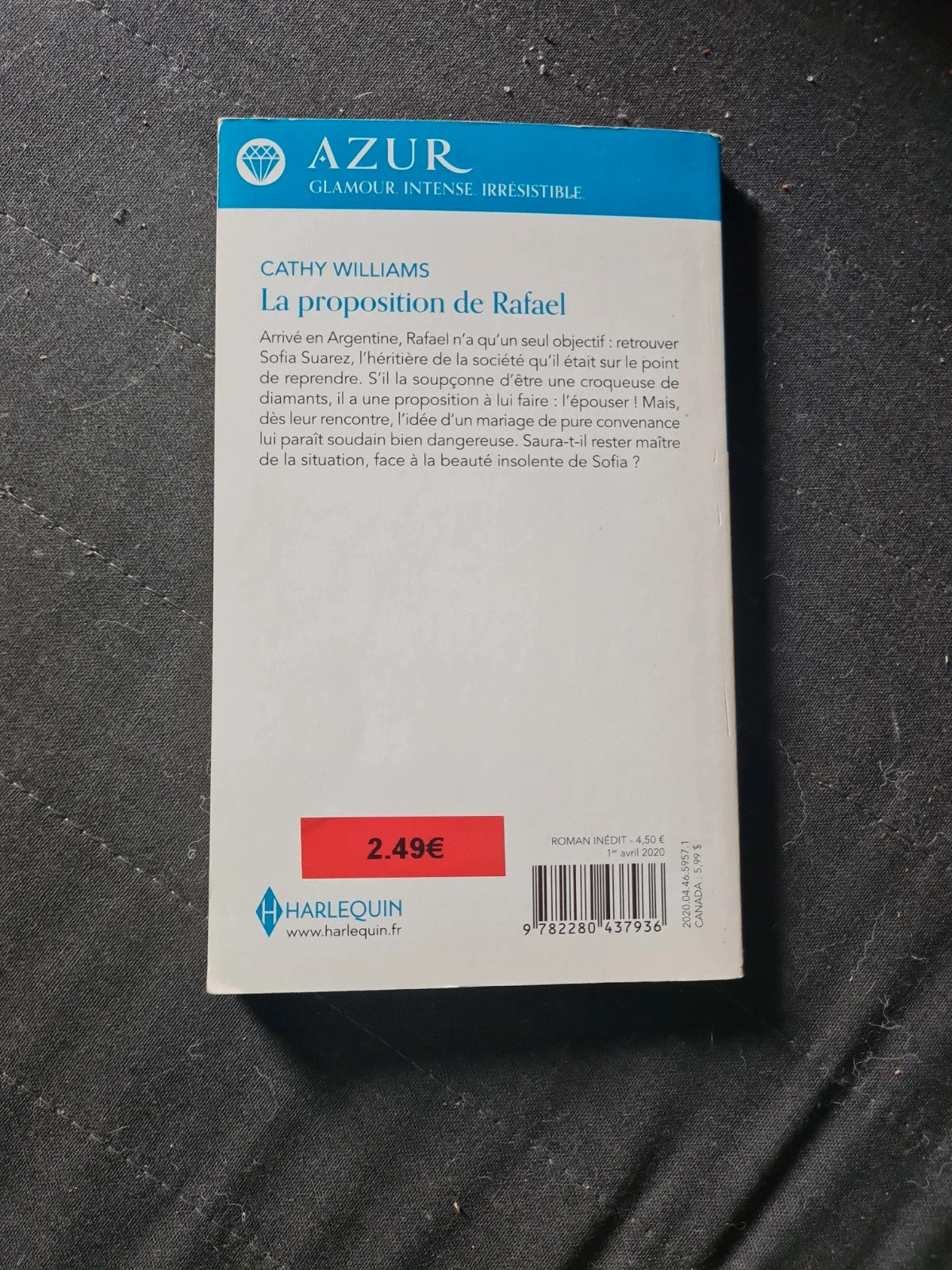 La proposition de Rafael, Cathy Williams