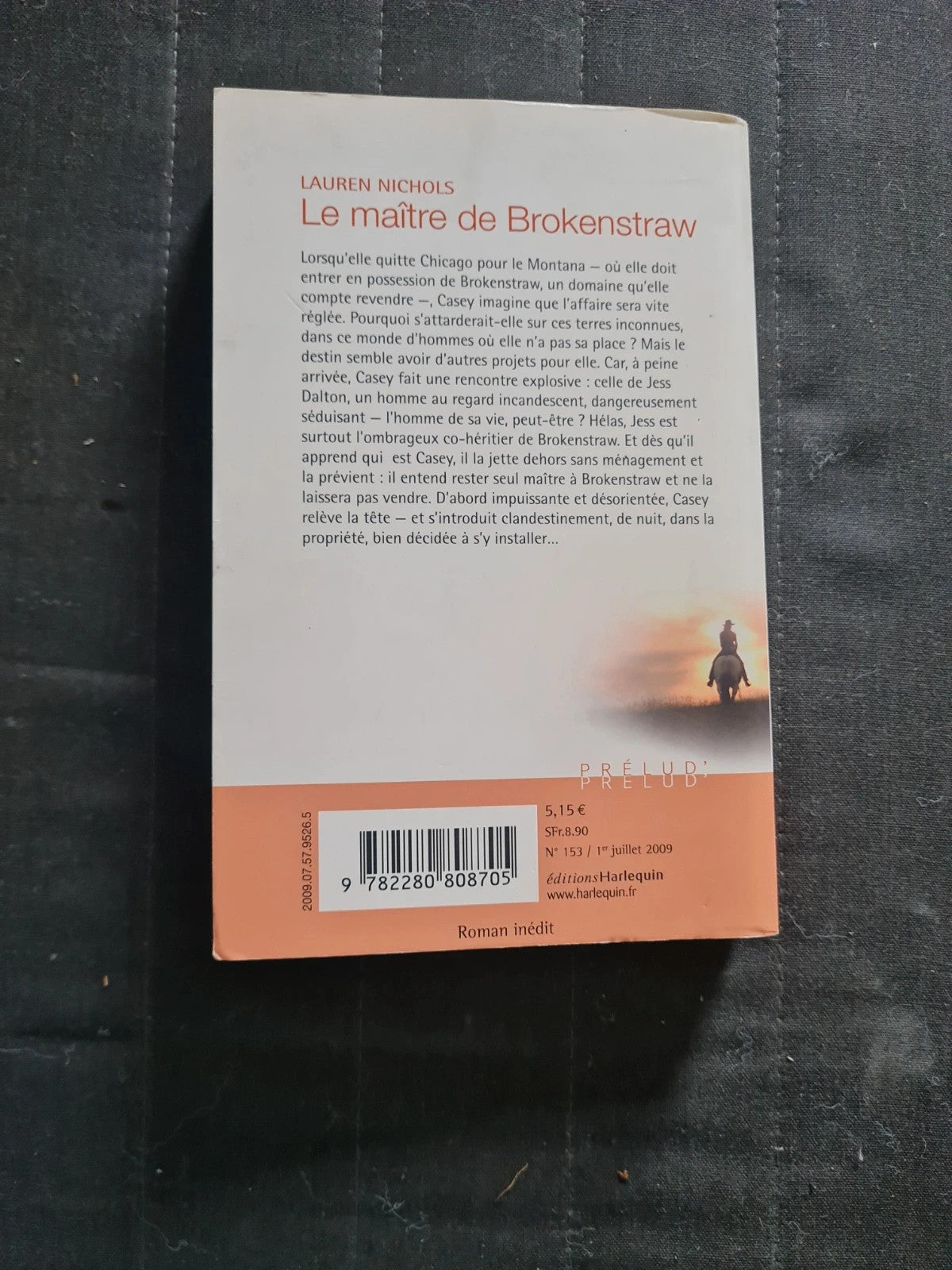 Le maître de Brokenstraw, Lauren Nichols, Muriel Valenta