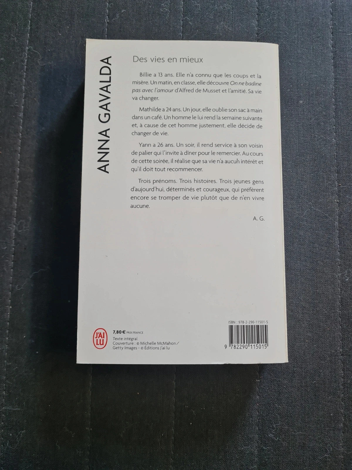 Des vies en mieux, Anna Gavalda 11142